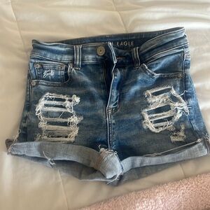 American eagle jean shorts
